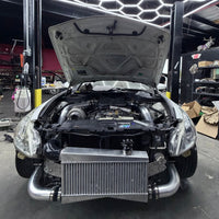 Single Top-Mount TZG Turbo Kit 370z/G37 6MT