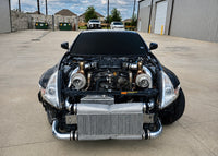 Top-Mount Twin Turbo TZG Turbo Kit 370z/G37 6MT